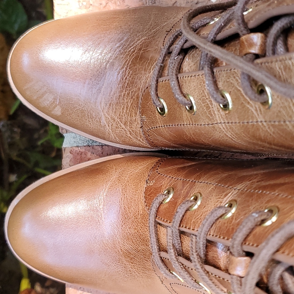 Michael Kors lace up booties - sz. 10 - Picture 4 of 12